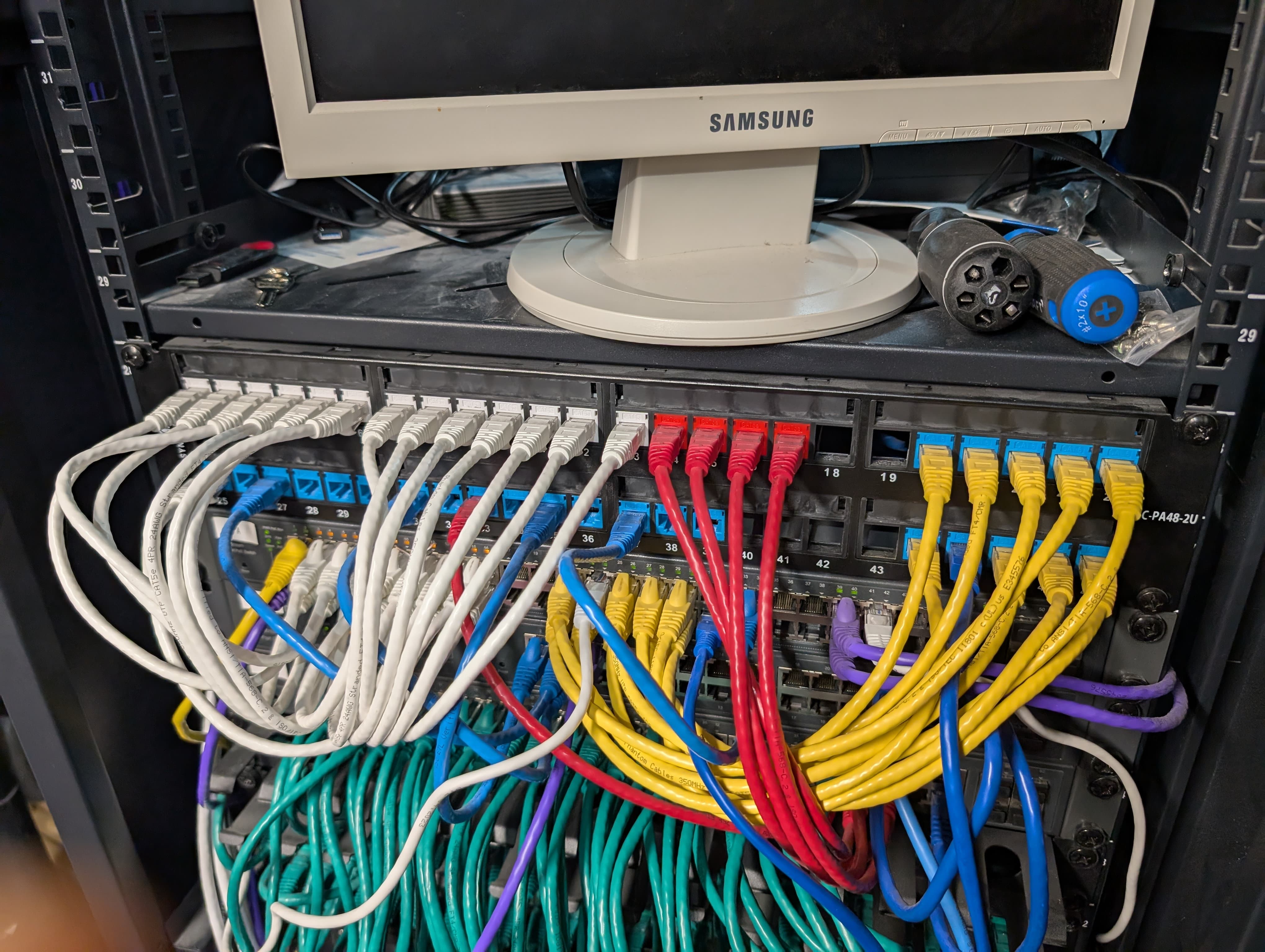 Network Solutions Installation - Job Site Photo 2